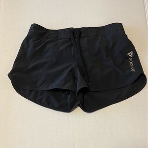 Reebok Les Mills Black Front Tie Shorts Women’s Medium